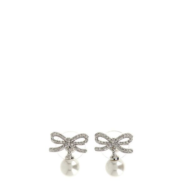 Self Portrait Women 'Bow Pearl' Earrings